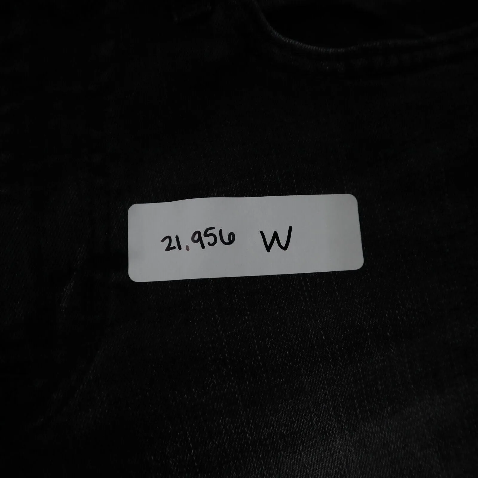 American Eagle Womens Stretch Flex Slim Straight Denim Jeans Black Size 30X34