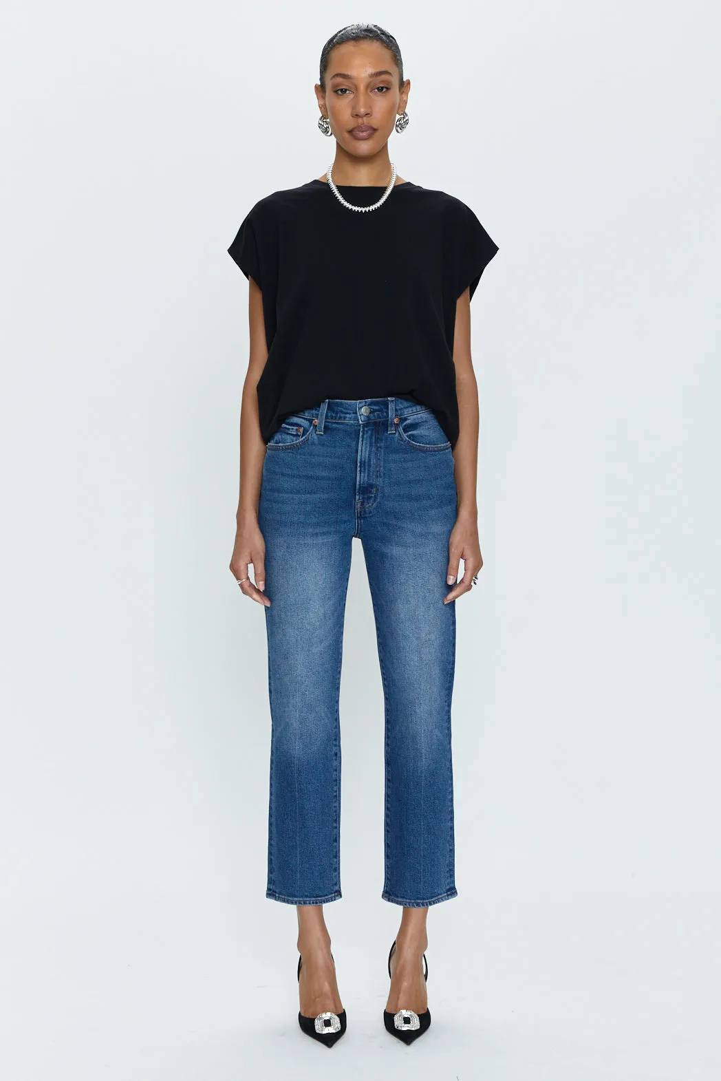 charlie high rise classic straight - augustus