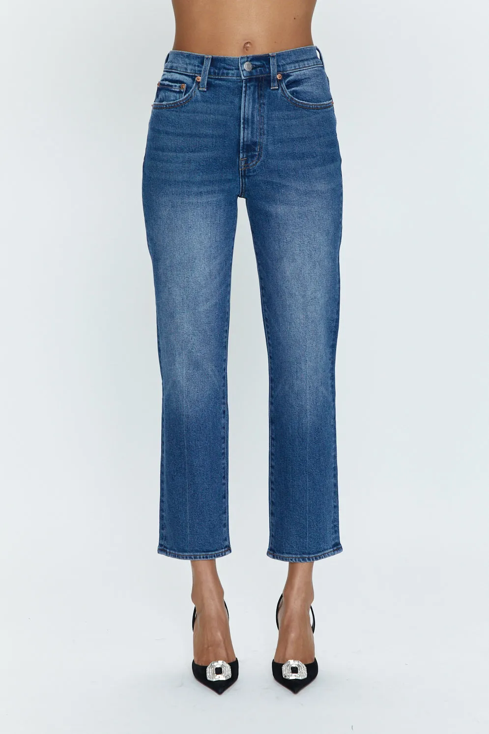 charlie high rise classic straight - augustus