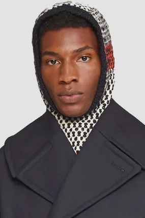 Chevron Jacquard Balaclava