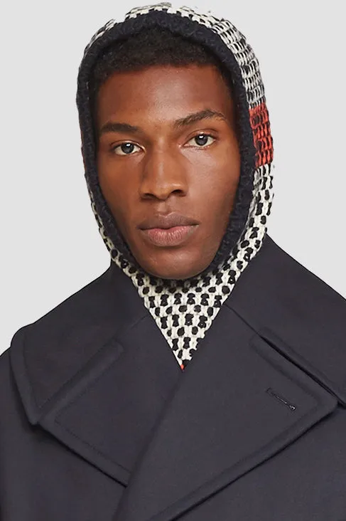 Chevron Jacquard Balaclava