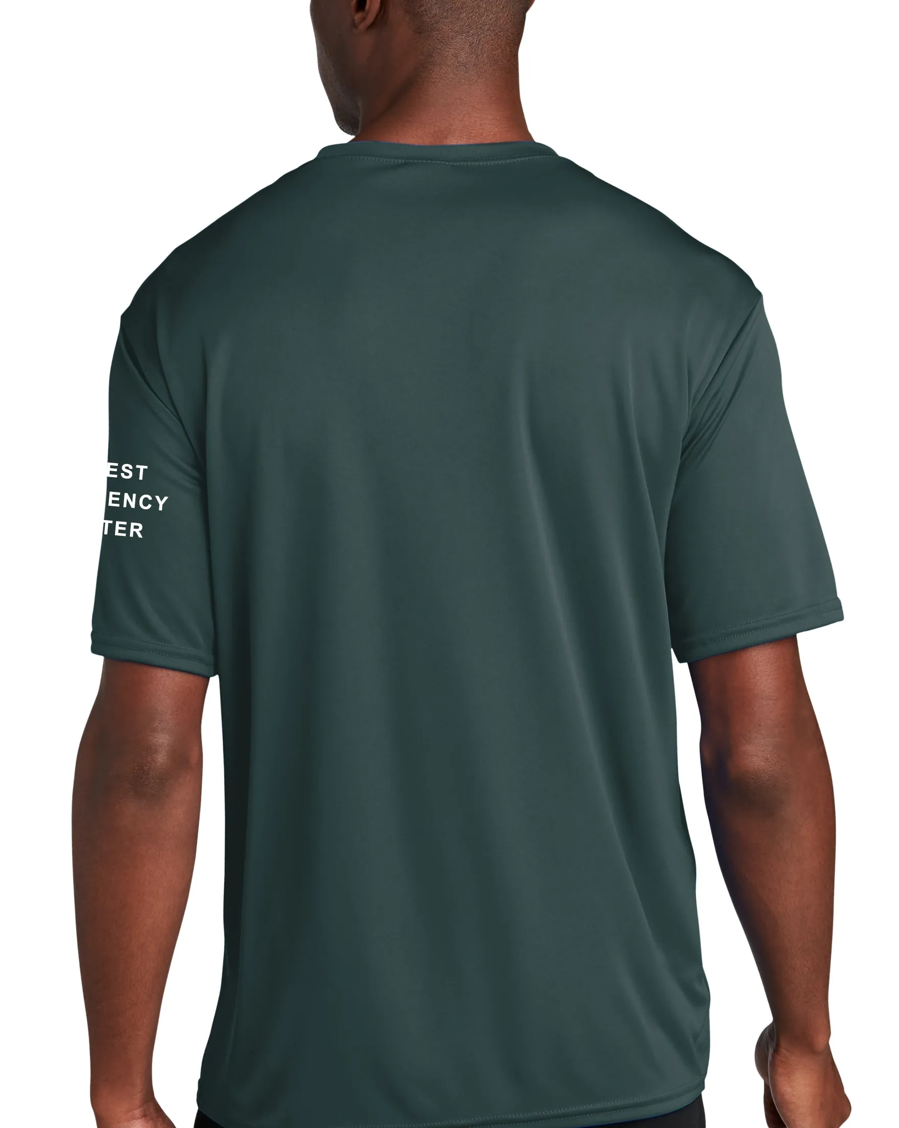 Colors Athletic Performance T-Shirt. (Silky Feel) Plain Back