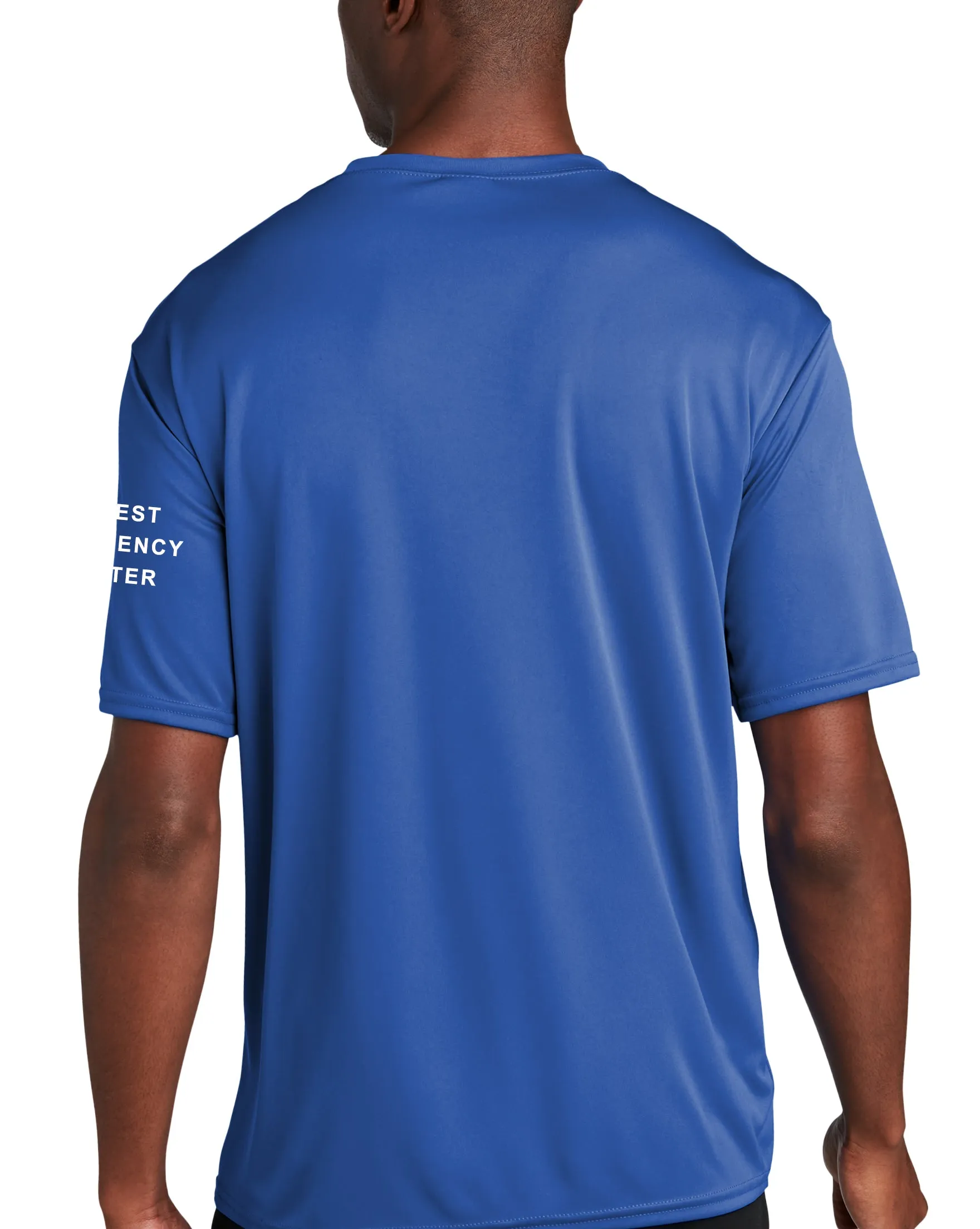 Colors Athletic Performance T-Shirt. (Silky Feel) Plain Back