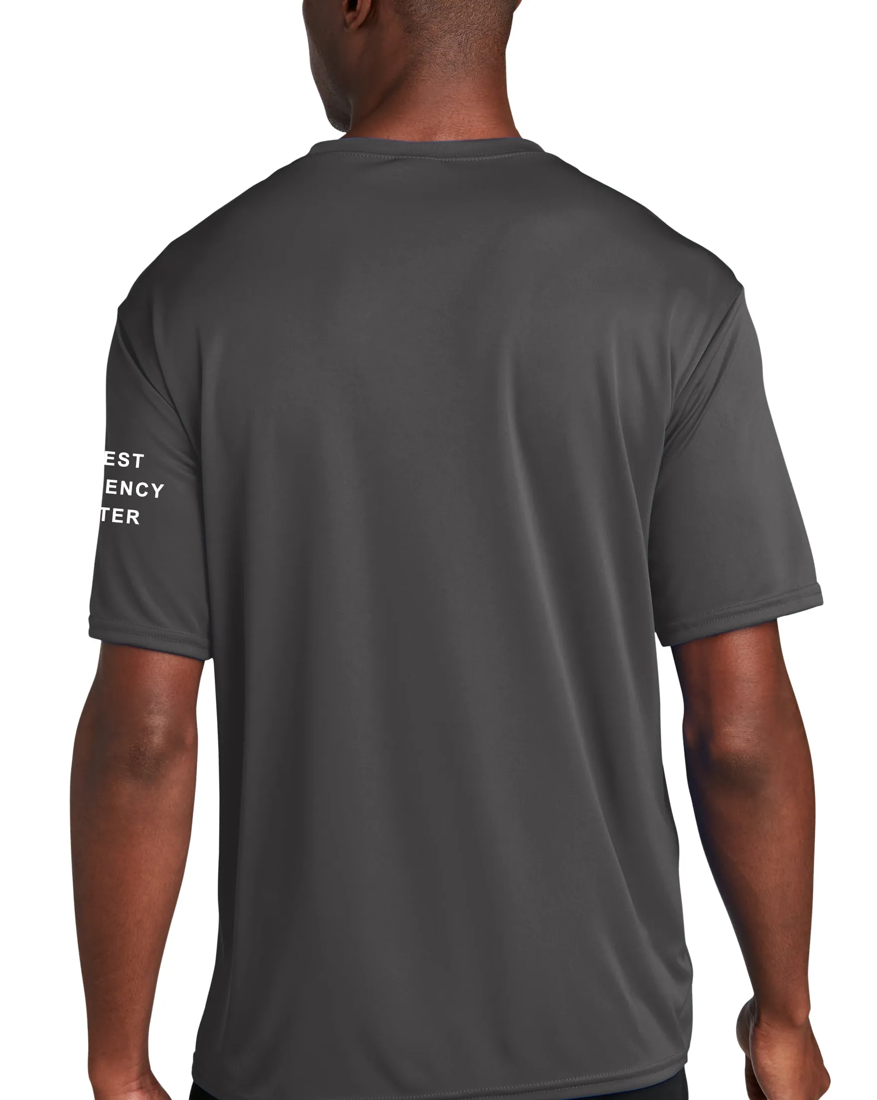 Colors Athletic Performance T-Shirt. (Silky Feel) Plain Back