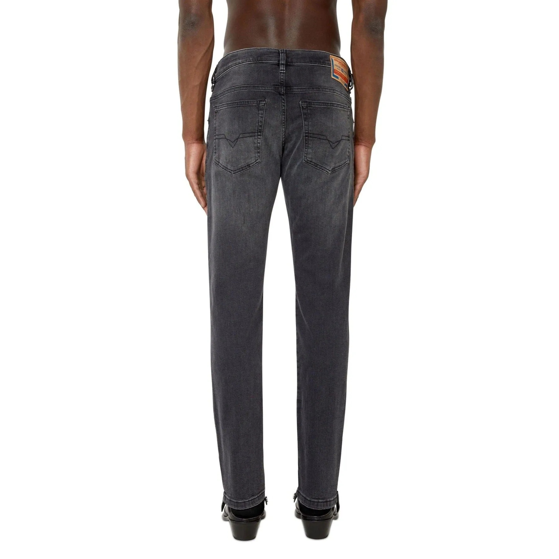 Diesel Yennox Straight Leg Jeans Black/Grey