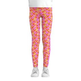 Dreamy Delights: Milk Silk Digital Print Girls Leggings
