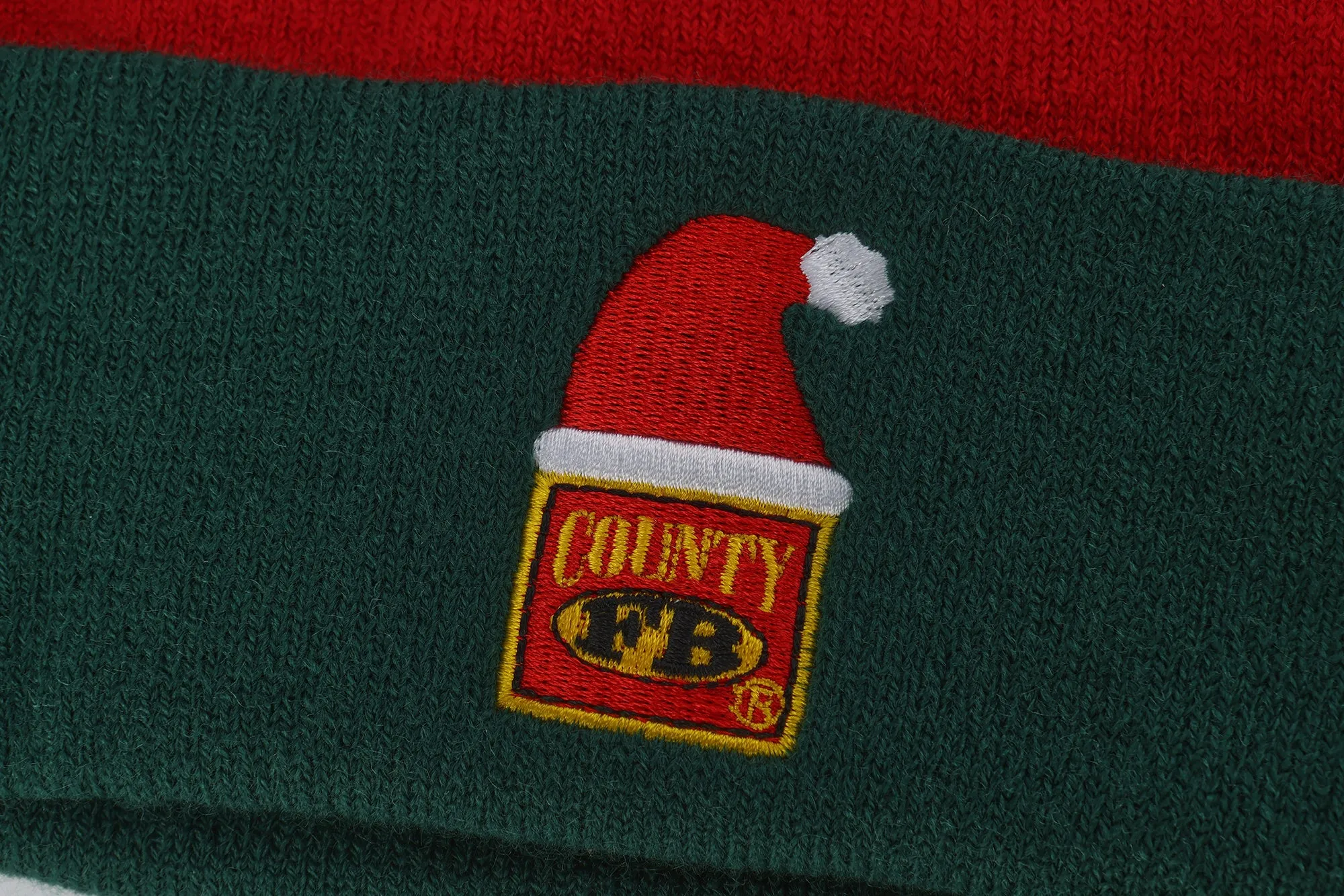 FB County Christmas Beanie