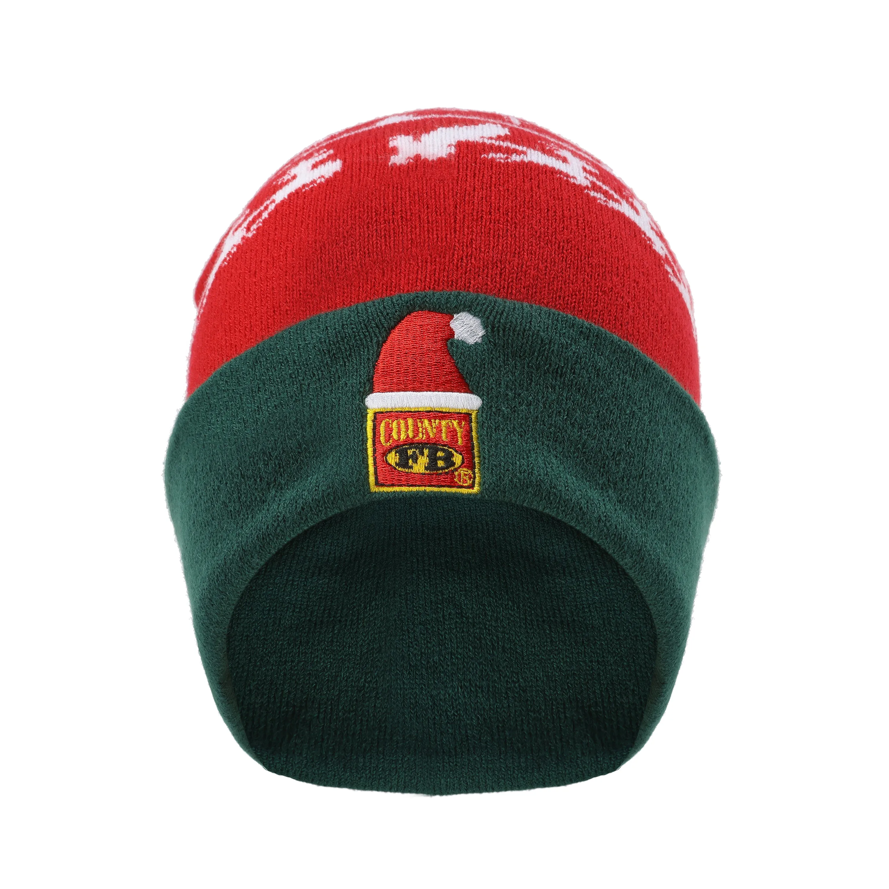 FB County Christmas Beanie