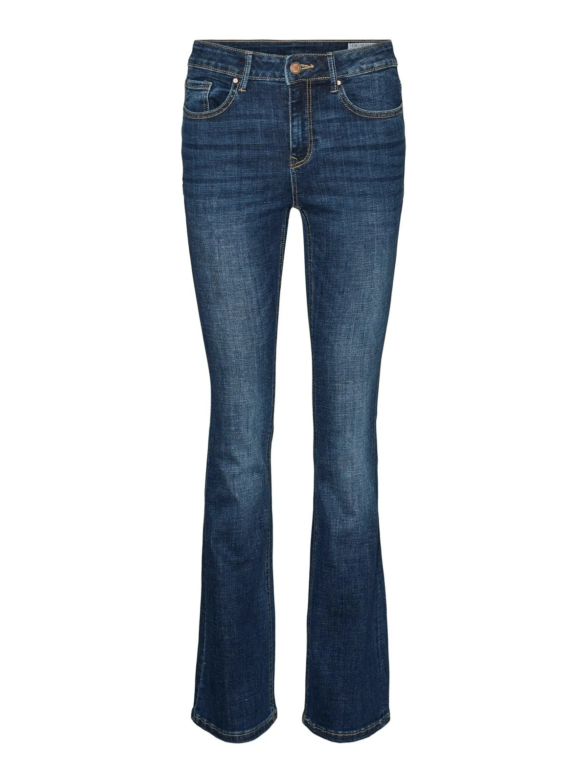 flash Mid rise Flared Jean - Blue