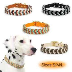Handmade Fashion Dog Collar with Timeless Elegance
