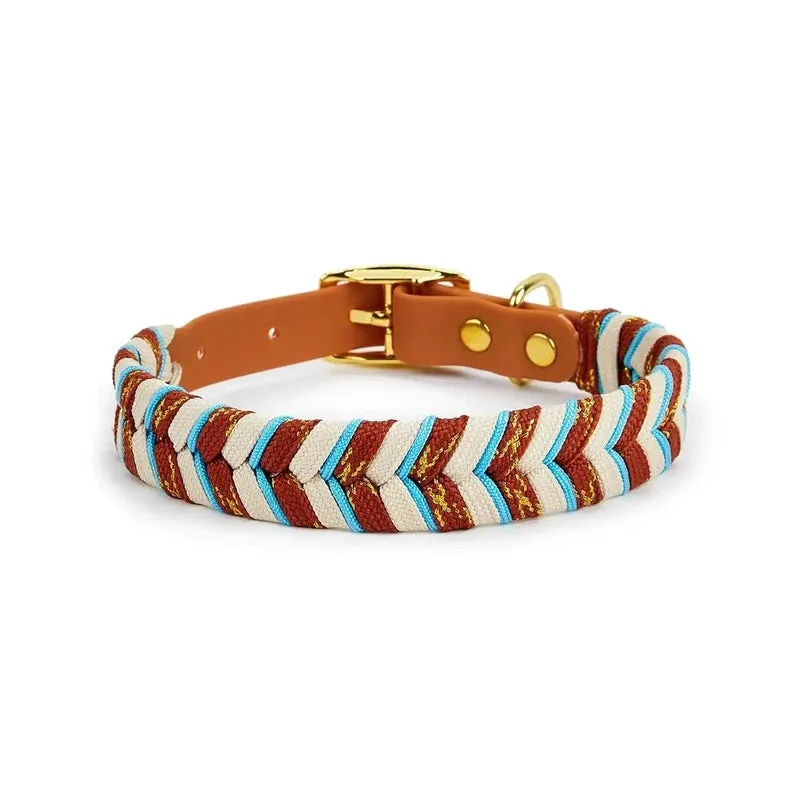 Handmade Fashion Dog Collar with Timeless Elegance