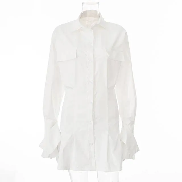 Hugs and Kisses Mini Shirt Dress