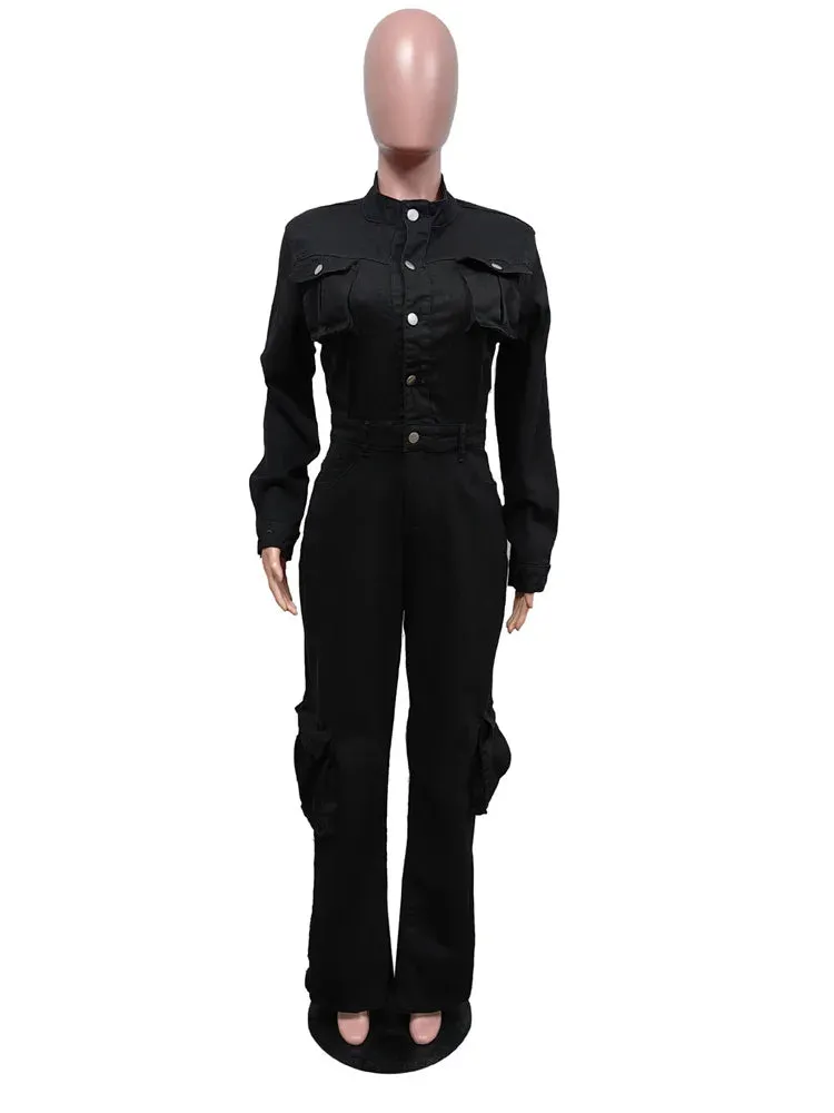 Lucinda Cargo Jumpsuit