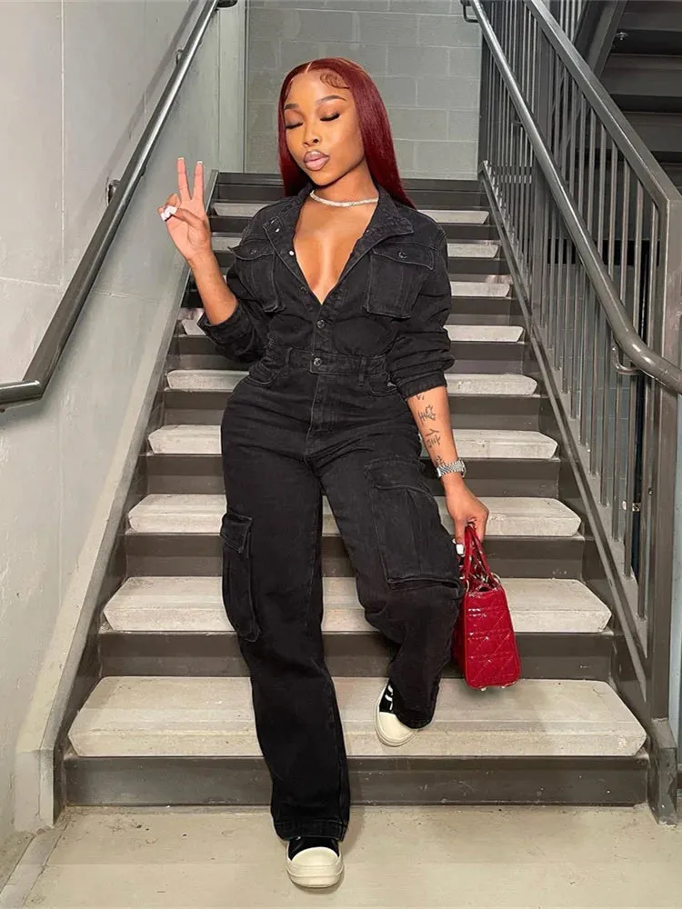 Lucinda Cargo Jumpsuit