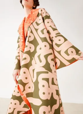 Maze Line Overcoat
