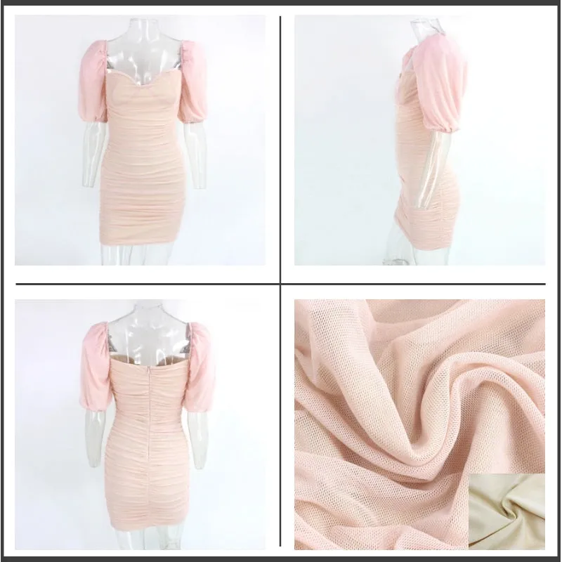 Meshing Around Town Mini Dress