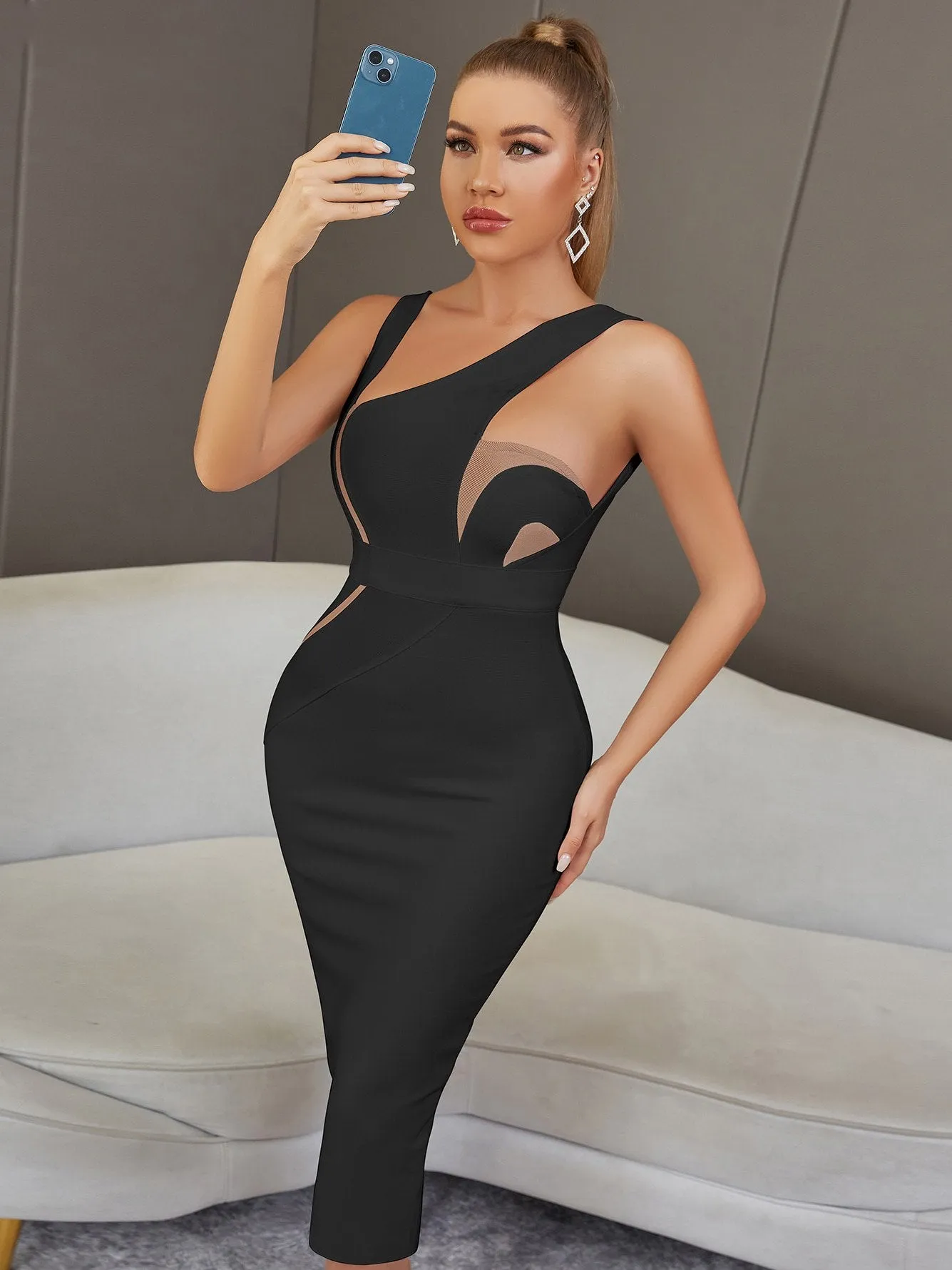 Pretty Sure Pretty Midi Dress