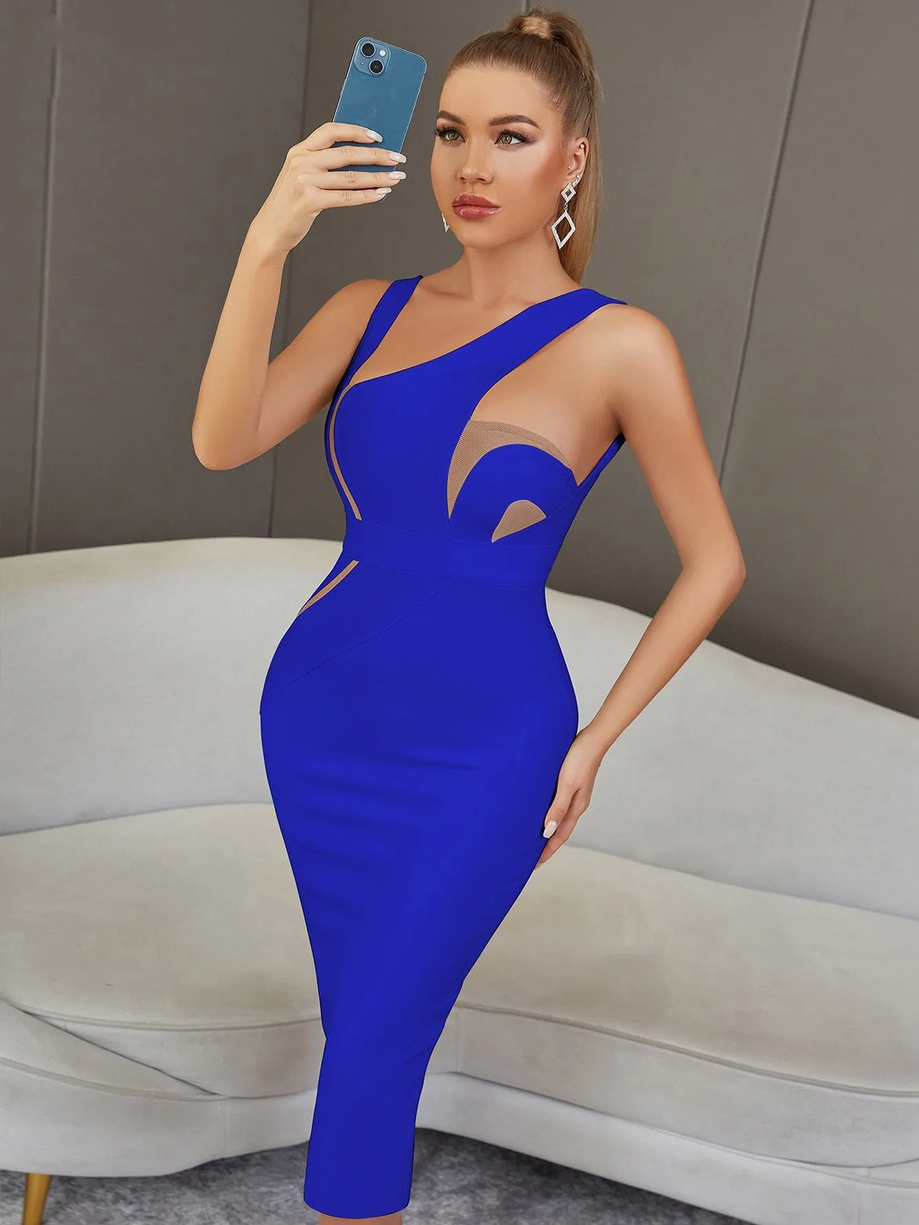 Pretty Sure Pretty Midi Dress
