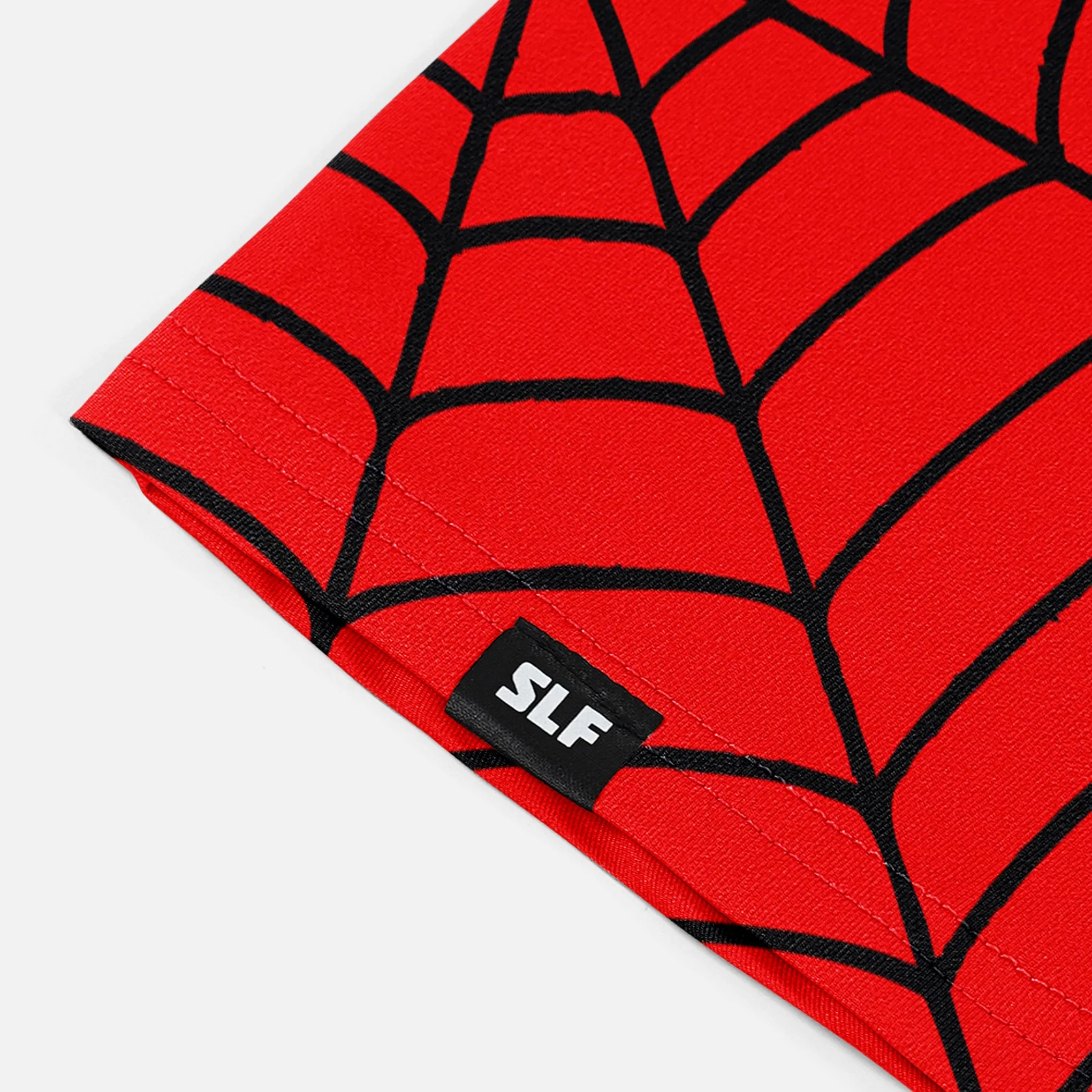 Red Web Pattern Kids Shiesty Mask