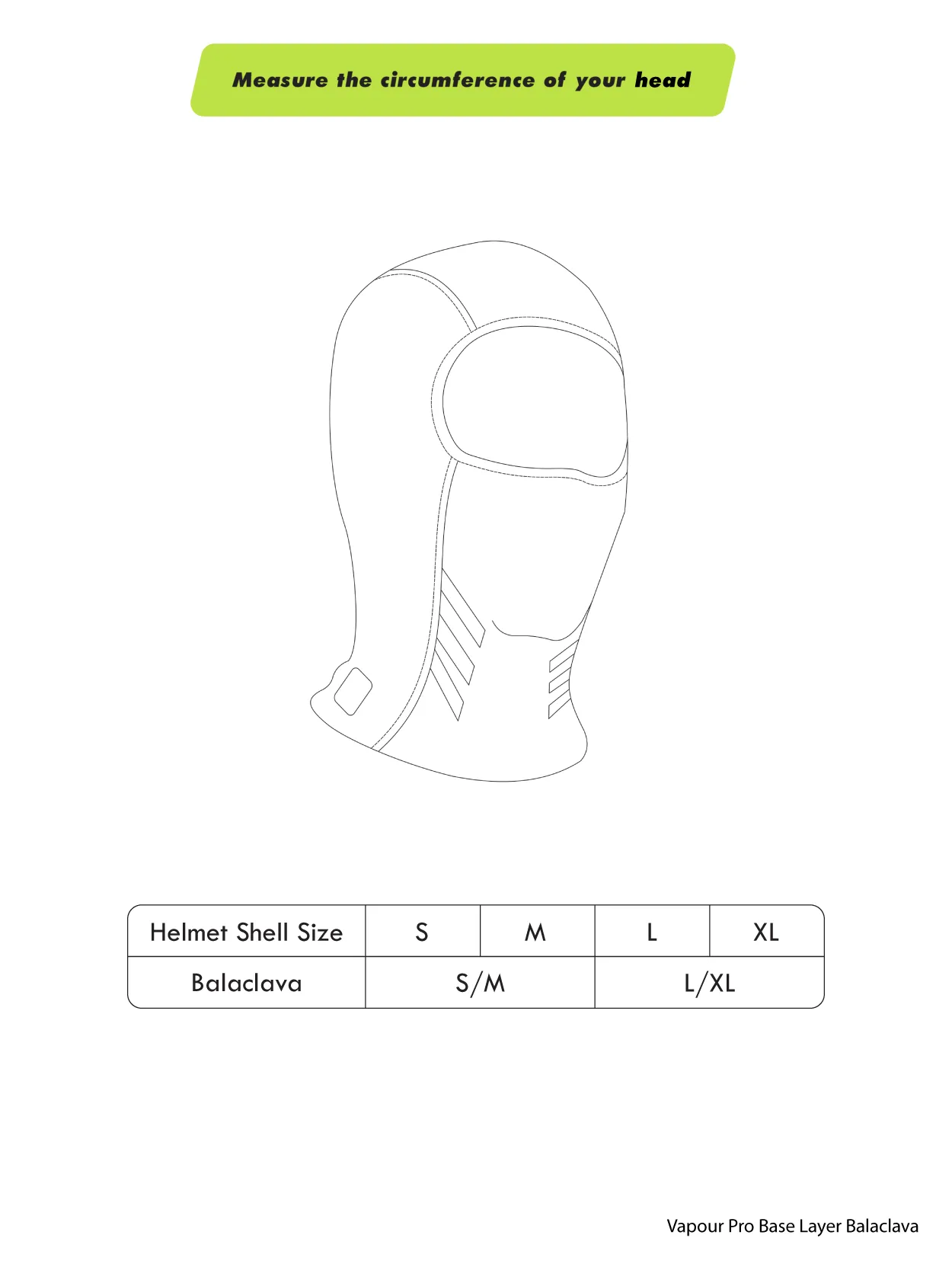 Rynox Vapour Pro Performance Balaclava (Grey)