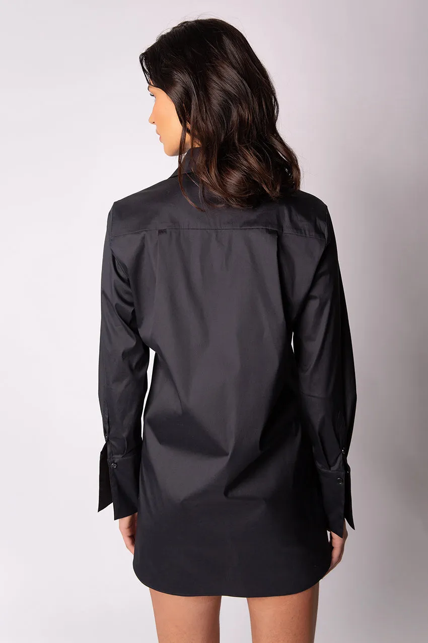 Shirt with Face Applique