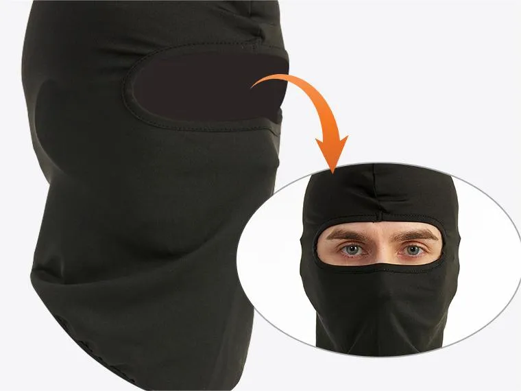 Ski Mask Outdoor Windproof Balaclava Face Mask Hood for Cycling