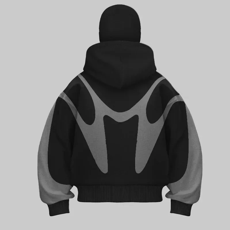 Spliced Balaclava Hoodie