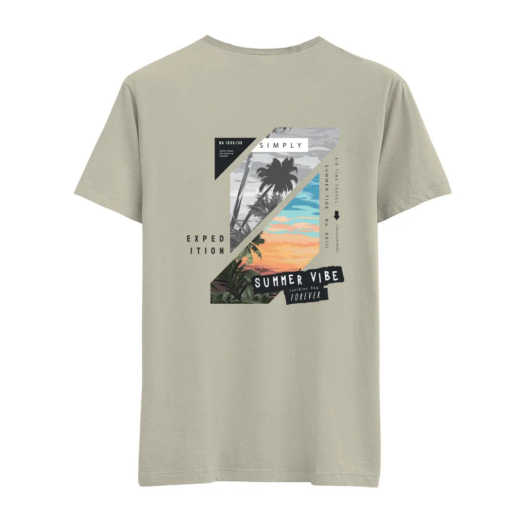 Sunset Palm Sırt - Regular Tshirt