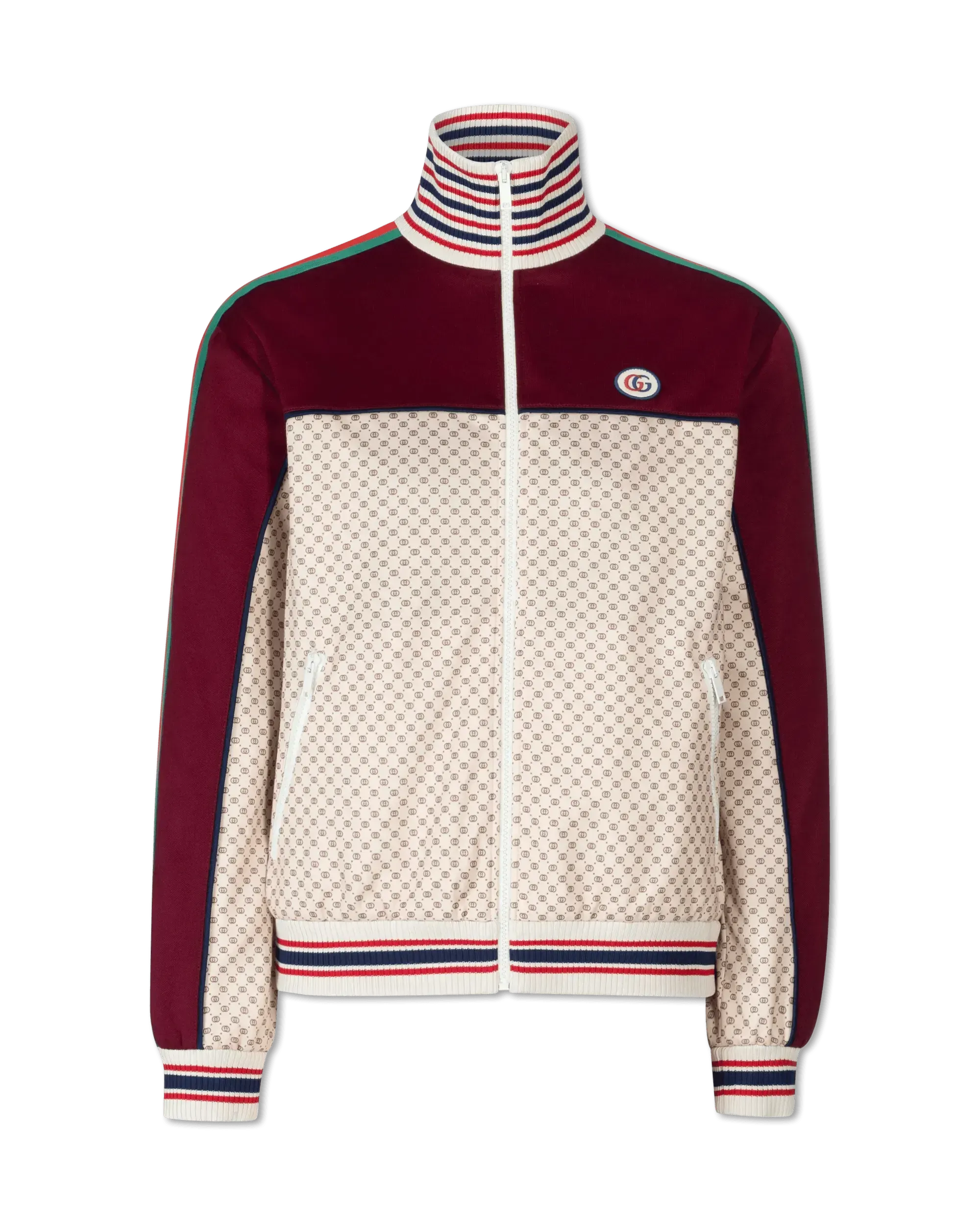 Technical Jersey Zipped Jacket