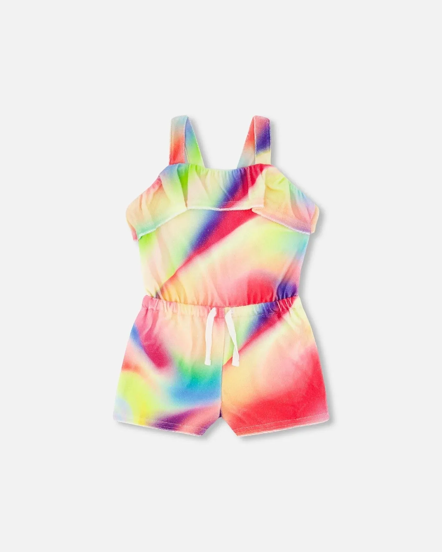 Terry Cloth Tie Dye Romper