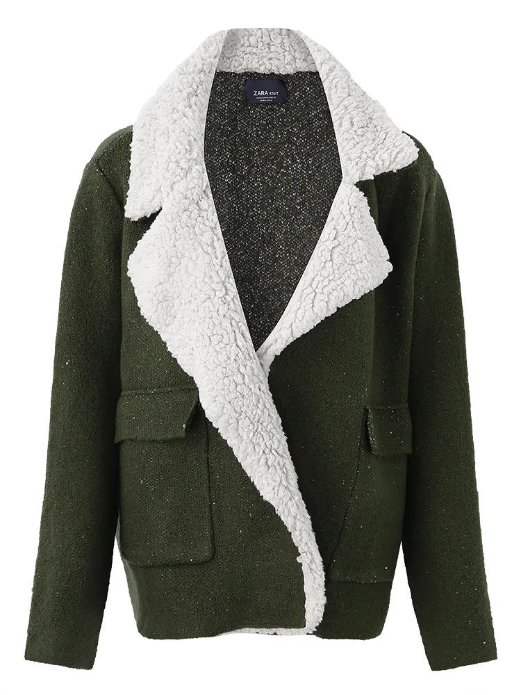Turnd-down Collar Winter Coats