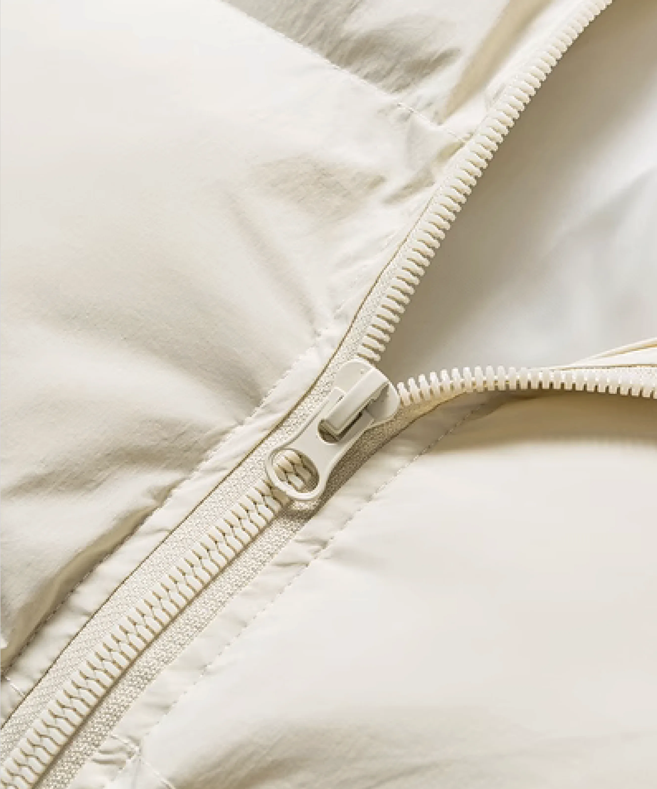 Two Tone Stitching Puff Down Coat