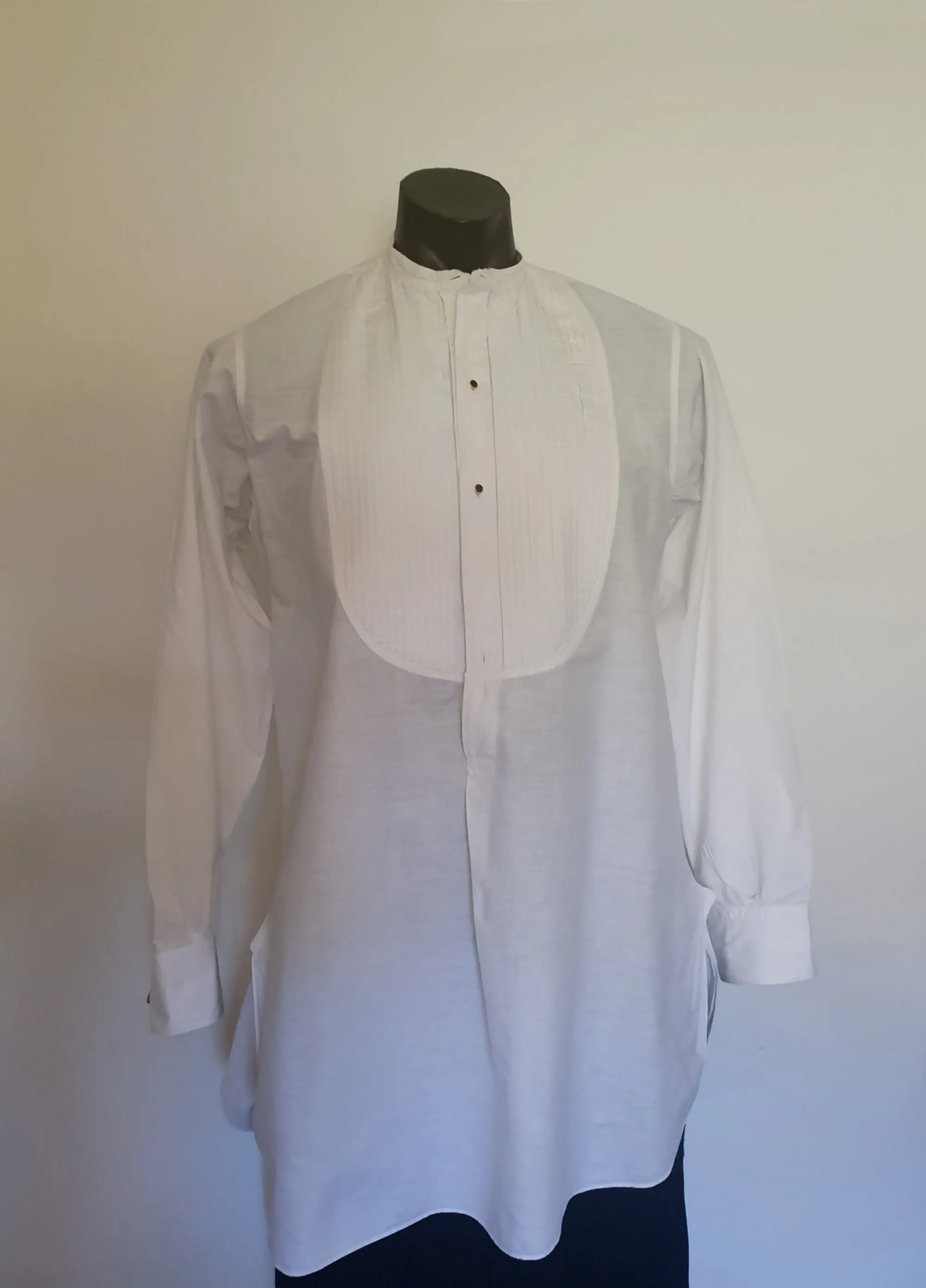 Vintage Negligee Shirt, Pullover Dress Shirt by Pelaco - Medium