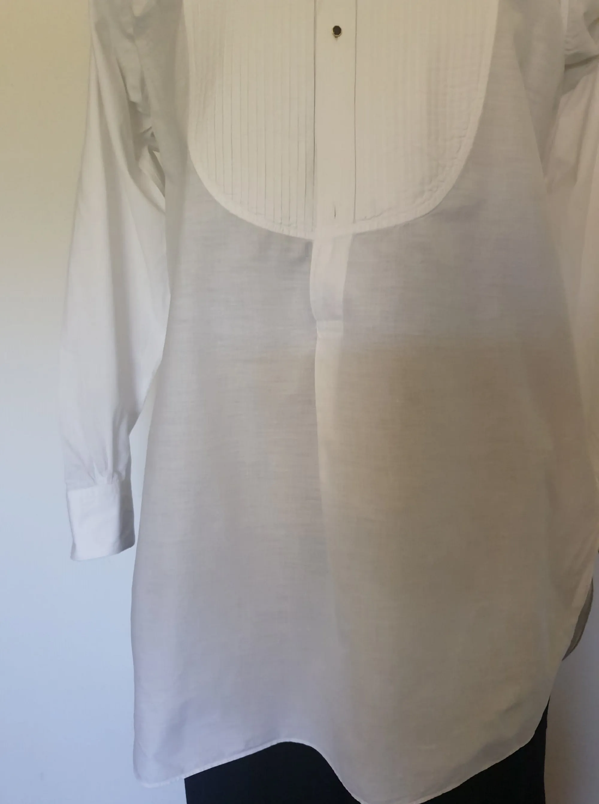Vintage Negligee Shirt, Pullover Dress Shirt by Pelaco - Medium