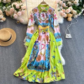 Walking Beautifully Midi Dress