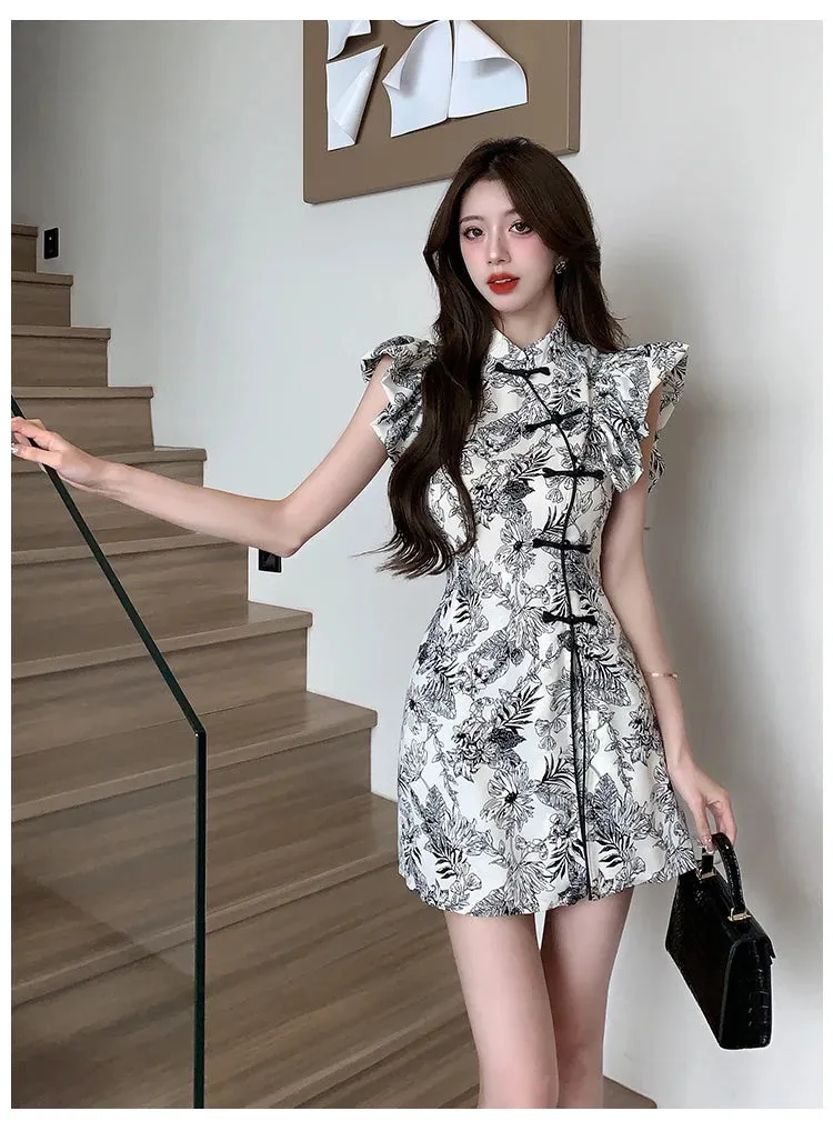 You Seized My Heart Mini Dress Set